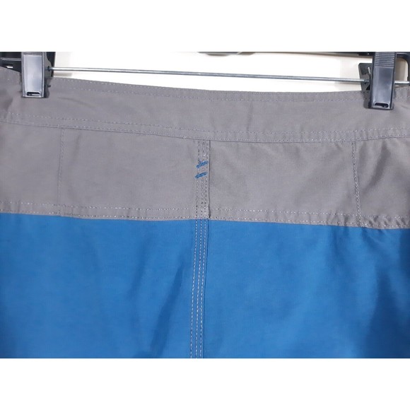 Tavik Modern Beach Culture Blue & Gray Board Shorts Swim Trunks Mens Size 32 - Picture 10 of 14